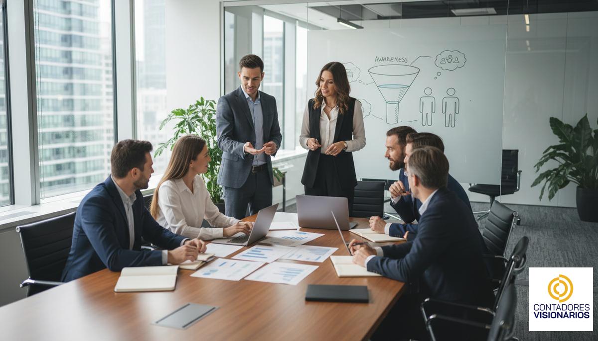 Time comercial para contabilidade: estrutura, metas e scripts que vendem